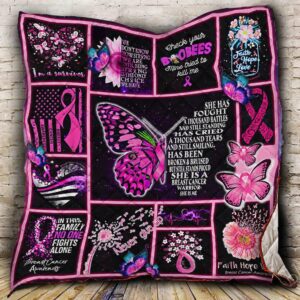 Breast Cancer Warrior Quilt Bt01_0608  Quilt